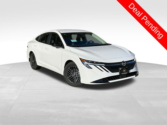 White (Fresh Powder) 2026 Nissan Sentra SV FWD Sedan Front-Wheel Drive Continuously Variable Transmission