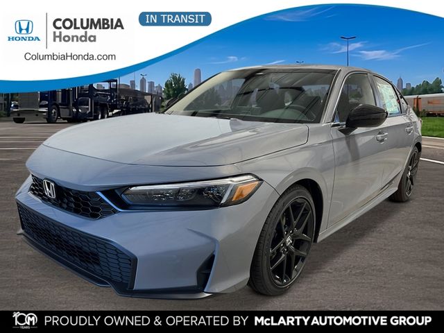 Urban Gray Pearl 2026 Honda Civic Sedan Front-Wheel Drive Continuously Variable Transmission