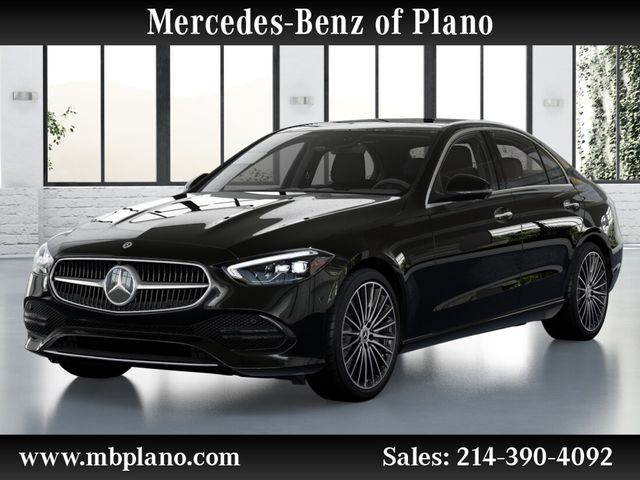 Obsidian Black Metallic 2027 Mercedes-Benz C-Class Sedan Rear-Wheel Drive 9-Speed Automatic Overdrive