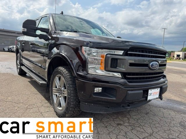Red (Burgundy) 2018 Ford F-150 Pickup Truck Four-Wheel Drive Automatic