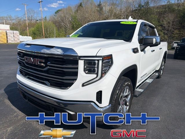 Summit White 2023 GMC Sierra 1500 Pickup Truck Four-Wheel Drive Automatic
