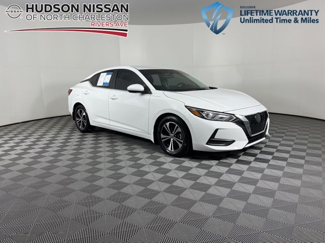 2022 Fresh Powder Nissan Sentra SV Sedan