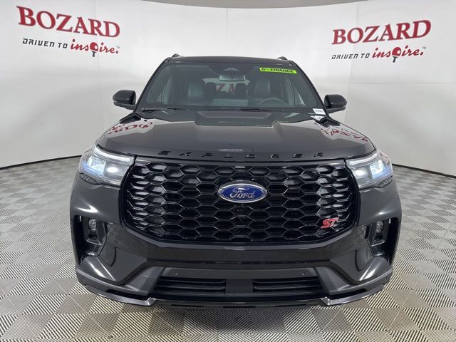 2025 Agate Black Metallic Ford Explorer ST 4X4 SUV