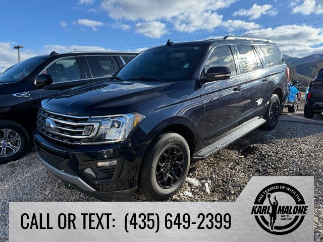 Blue Metallic 2021 Ford Expedition MAX XLT 4WD SUV / Crossover Four-Wheel Drive Automatic