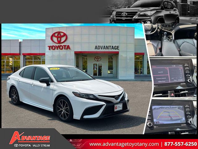 Ice Cap 2024 Toyota Camry Sedan Front-Wheel Drive 8-Speed Automatic