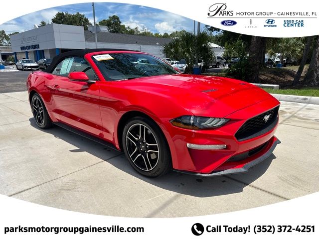 Race Red 2023 Ford Mustang Convertible Rear-Wheel Drive Automatic