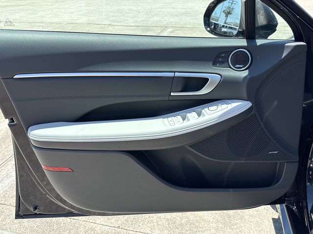 2025 Hyundai Sonata Hybrid Limited Blue at DeMontrond Gulf Freeway