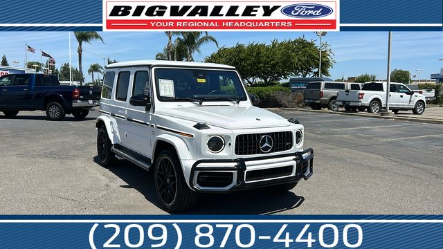 White 2022 Mercedes-Benz G-Class AMG G 63 4MATIC SUV / Crossover All-Wheel Drive 9-Speed Automatic