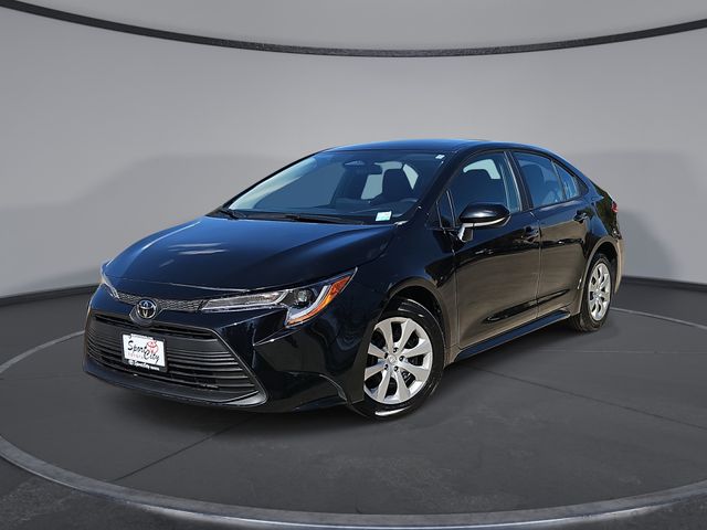 Midnight Black Metallic 2025 Toyota Corolla Sedan Front-Wheel Drive Continuously Variable Transmission
