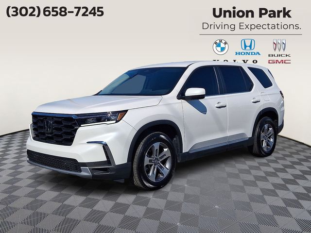 White 2025 Honda Pilot EX-L AWD SUV / Crossover All-Wheel Drive Automatic