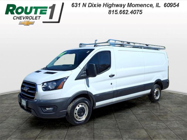 Oxford White 2020 Ford Transit Cargo Van Rear-Wheel Drive 