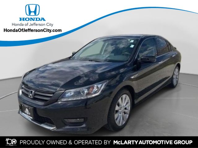 Crystal Black Pearl 2015 Honda Accord EX-L V6 Sedan Front-Wheel Drive 6-Speed Automatic