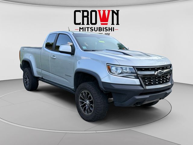 Silver Ice Metallic 2020 Chevrolet Colorado Pickup Truck Four-Wheel Drive 8-Speed Automatic