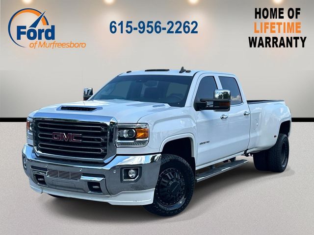 Summit White 2017 GMC Sierra 3500HD Pickup Truck Four-Wheel Drive 6-Speed Automatic