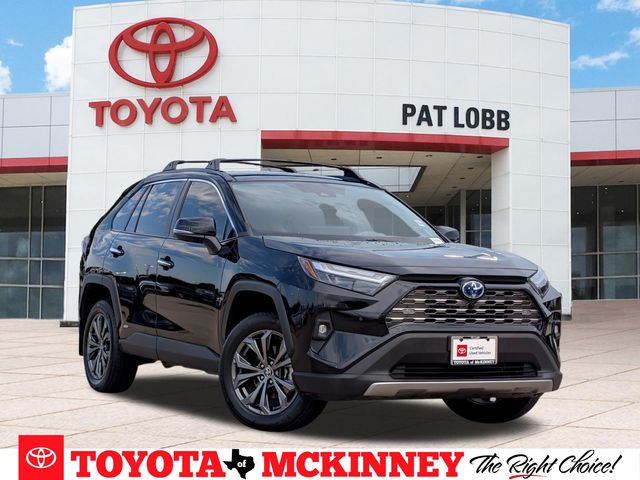 Midnight Black Metallic 2024 Toyota RAV4 Hybrid SUV / Crossover All-Wheel Drive Continuously Variable Transmission
