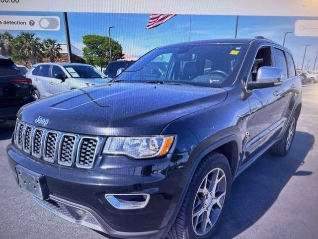 Diamond Black Crystal Pearlcoat 2020 Jeep Grand Cherokee Limited RWD SUV / Crossover 4X2 8-Speed Automatic