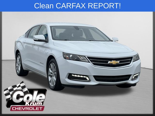 Summit White 2019 Chevrolet Impala LT FWD Sedan Front-Wheel Drive 6-Speed Automatic Overdrive