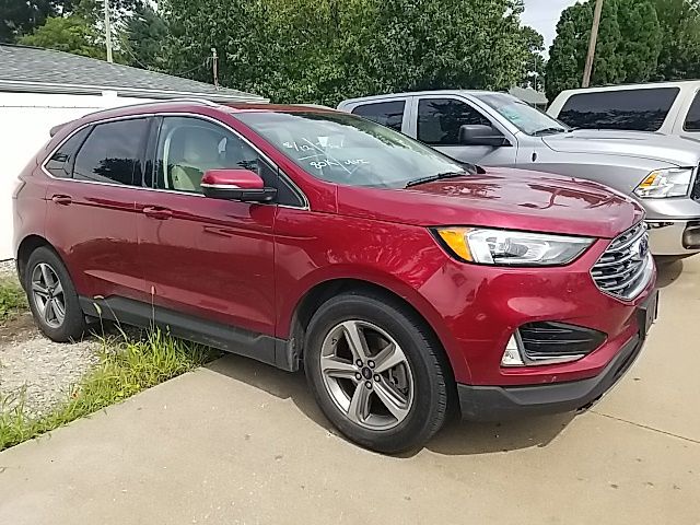 Ruby Red Metallic 2019 Ford Edge SUV / Crossover Front-Wheel Drive 8-Speed Automatic