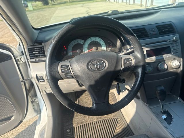 2011 White Toyota Camry LE FWD Sedan