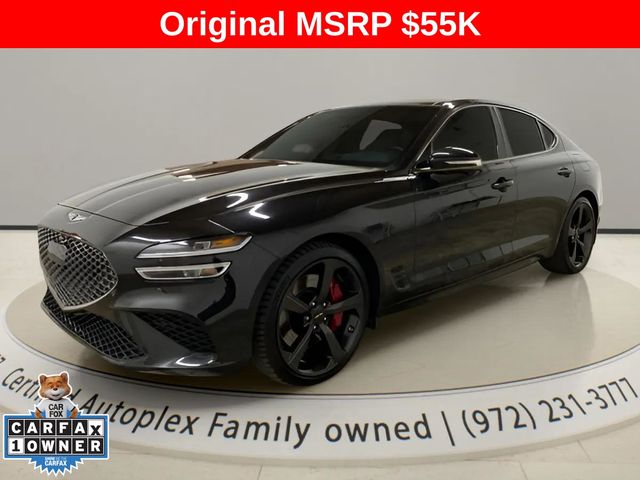 Vik Black 2026 Genesis G70 Sedan Rear-Wheel Drive 8-Speed Automatic