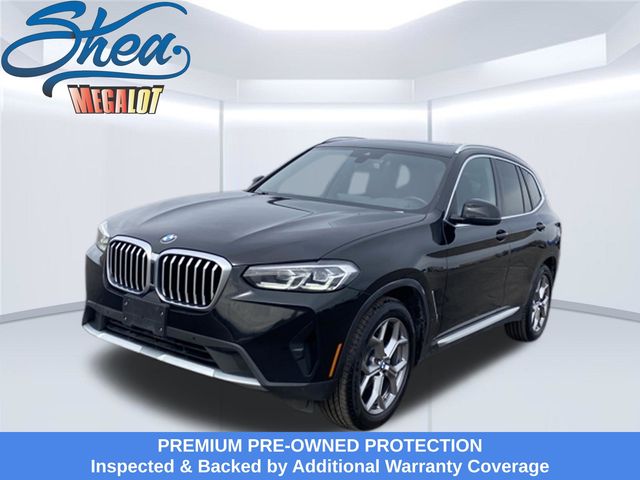 Black 2024 BMW X3 SUV / Crossover All-Wheel Drive 8-Speed Automatic