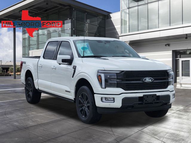 2025 White Metallic Ford F-150 Platinum 4X4 Truck