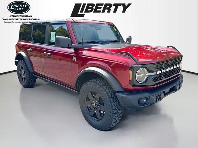 Ruby Red Metallic Tinted Clearcoat 2025 Ford Bronco SUV / Crossover Four-Wheel Drive Automatic