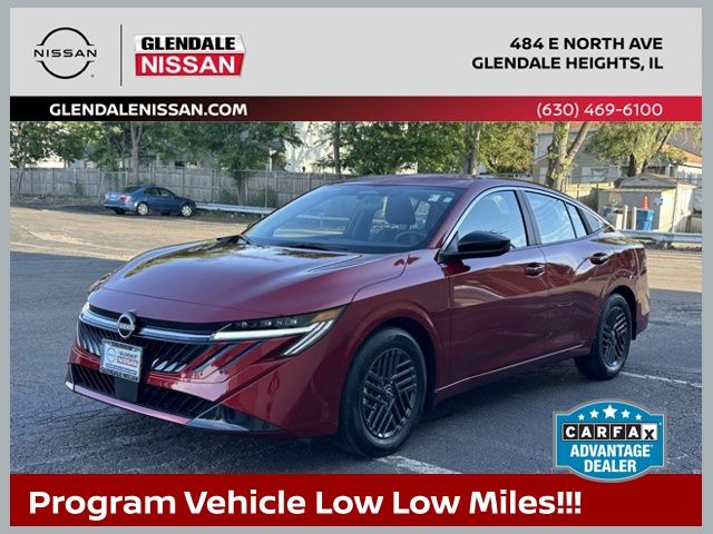Red (Scarlet Ember Tintcoat) 2026 Nissan Sentra Sedan Front-Wheel Drive Continuously Variable Transmission