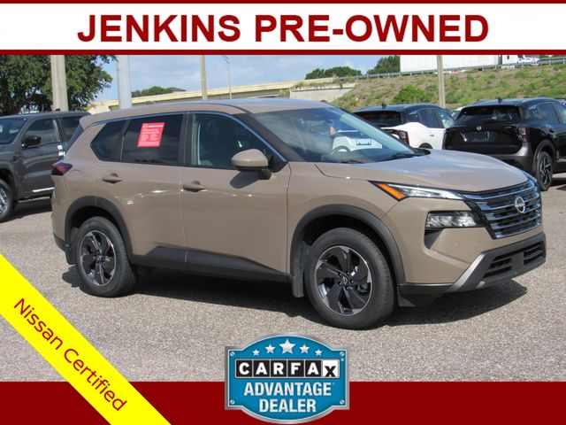 Baja Storm Metallic 2025 Nissan Rogue SUV / Crossover Front-Wheel Drive Continuously Variable Transmission