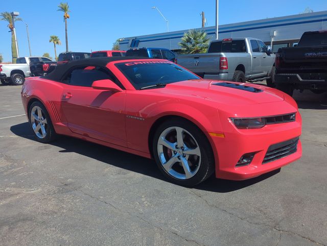 Red 2015 Chevrolet Camaro Convertible Rear-Wheel Drive 6-Speed Automatic