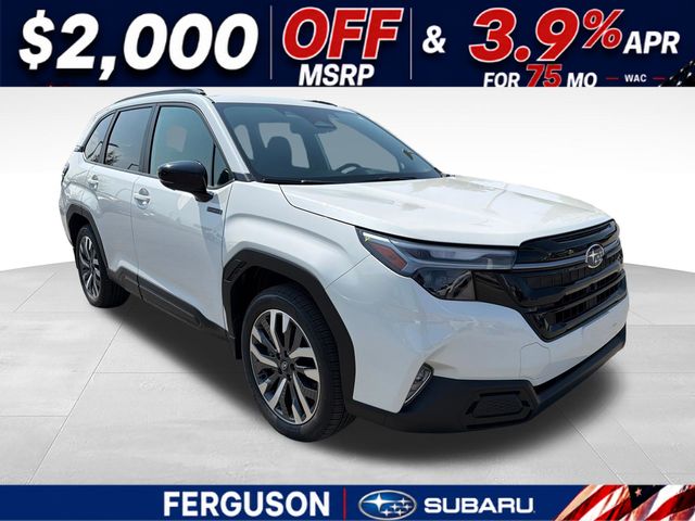 Crystal White Pearl 2026 Subaru Forester Hybrid SUV / Crossover All-Wheel Drive Continuously Variable Transmission