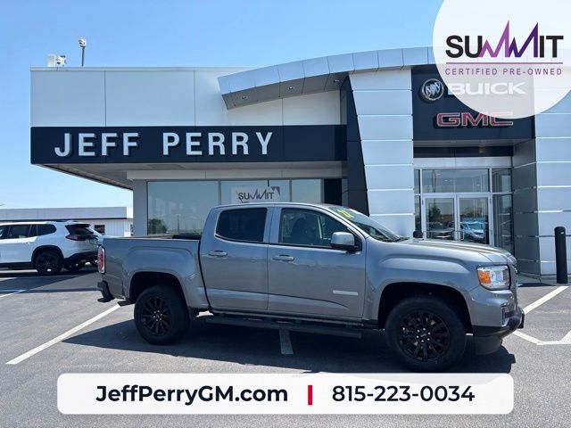 Gray (Satin Steel Metallic) 2022 GMC Canyon Pickup Truck 4X2 8-Speed Automatic