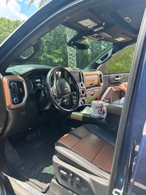 Northsky Blue Metallic 2022 Chevrolet Silverado 3500HD Pickup Truck Four-Wheel Drive Automatic