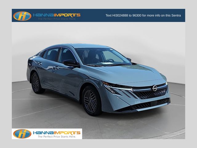 Atlantic Gray Metallic 2026 Nissan Sentra Sedan Front-Wheel Drive Continuously Variable Transmission