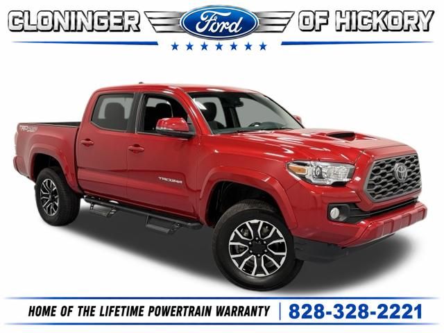 Barcelona Red Metallic 2023 Toyota Tacoma Pickup Truck Four-Wheel Drive 6-Speed Automatic