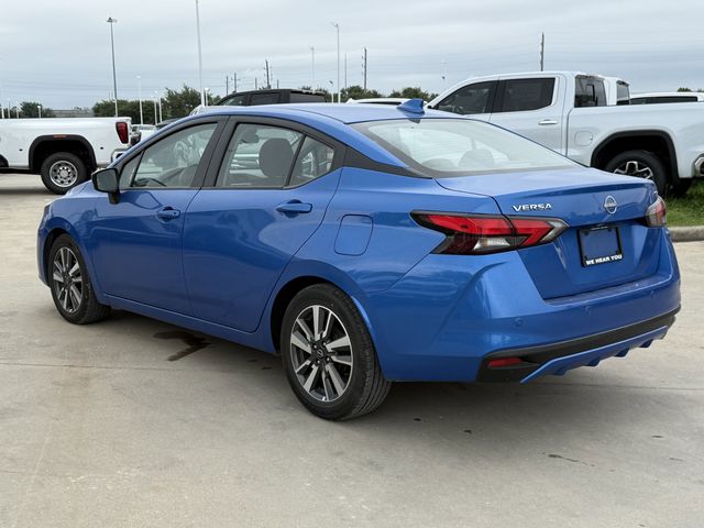 2023 Nissan Versa 1.6 SV Blue at Emmons Autoplex