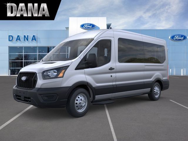 Ingot Silver Metallic 2026 Ford Transit Passenger Van