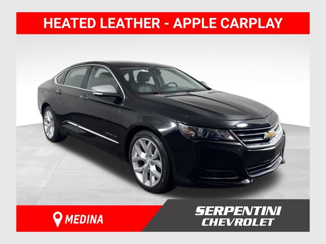 Black 2017 Chevrolet Impala Sedan Front-Wheel Drive 6-Speed Automatic Overdrive
