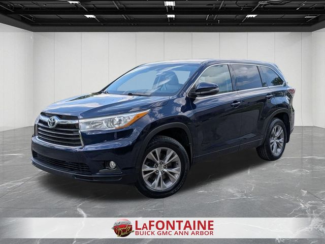 Nautical Blue Metallic 2015 Toyota Highlander LE Plus AWD SUV / Crossover All-Wheel Drive 6-Speed Automatic Overdrive