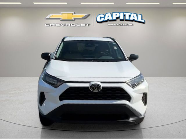 Super White 2020 Toyota RAV4 LE FWD SUV / Crossover Front-Wheel Drive 8-Speed Automatic