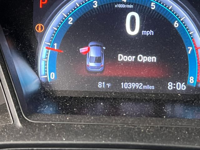 2020 Black Honda Civic LX FWD Sedan