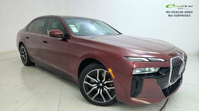 Aventurin Red Metallic 2025 BMW 7 Series 740i RWD Sedan Rear-Wheel Drive 8-Speed Automatic