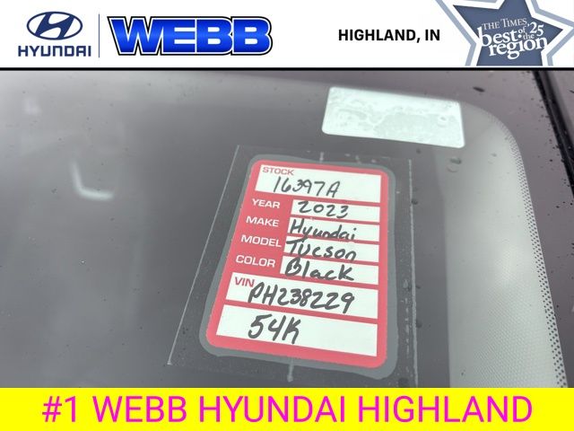 Used 2023 Black Hyundai Limited image 30