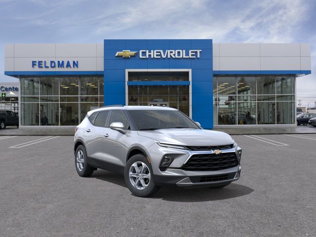 Sterling Gray Metallic 2026 Chevrolet Blazer SUV / Crossover 9-Speed Automatic Overdrive