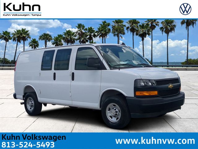Summit White 2025 Chevrolet Express Cargo 2500 RWD Van Rear-Wheel Drive 8-Speed Automatic Overdrive