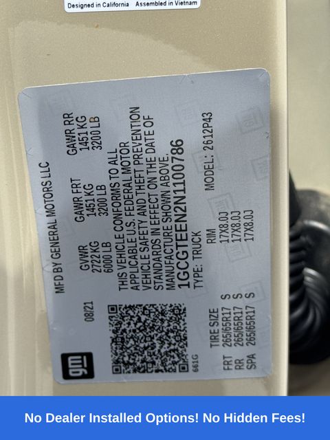 2022 Chevrolet Colorado ZR2 Beige at DeMontrond Auto Country