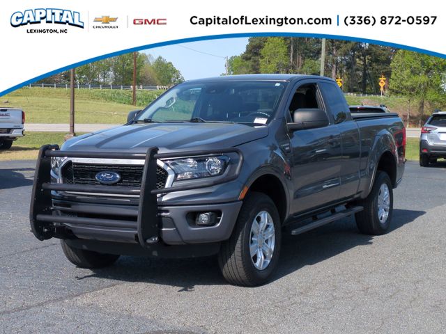 Carbonized Gray Metallic 2023 Ford Ranger XLT SuperCab 4WD Pickup Truck Four-Wheel Drive Automatic