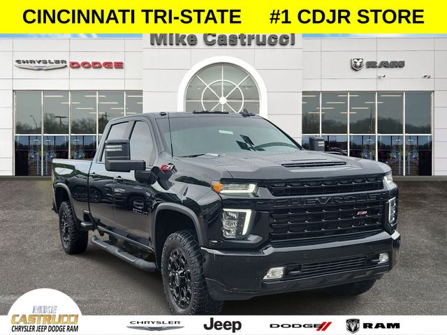 Black 2021 Chevrolet Silverado 2500HD Pickup Truck Four-Wheel Drive Automatic