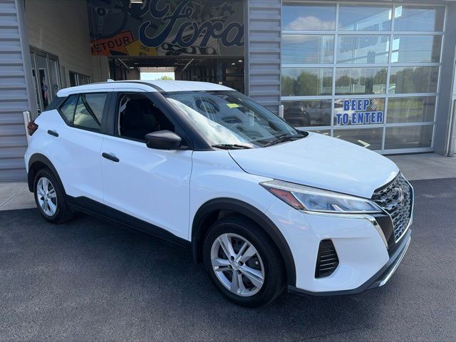 2025 Nissan Kicks Play S White at John Sisson Motors