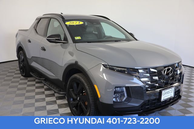 Hampton Gray 2024 Hyundai Santa Cruz Night AWD Pickup Truck All-Wheel Drive Automatic